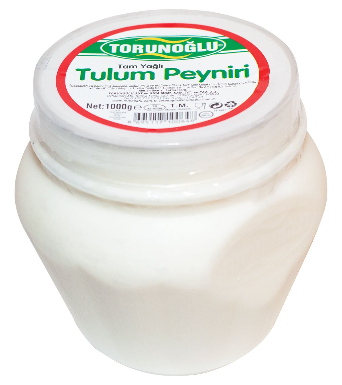 TORUNOĞLU 1 KG BİDON TULUM