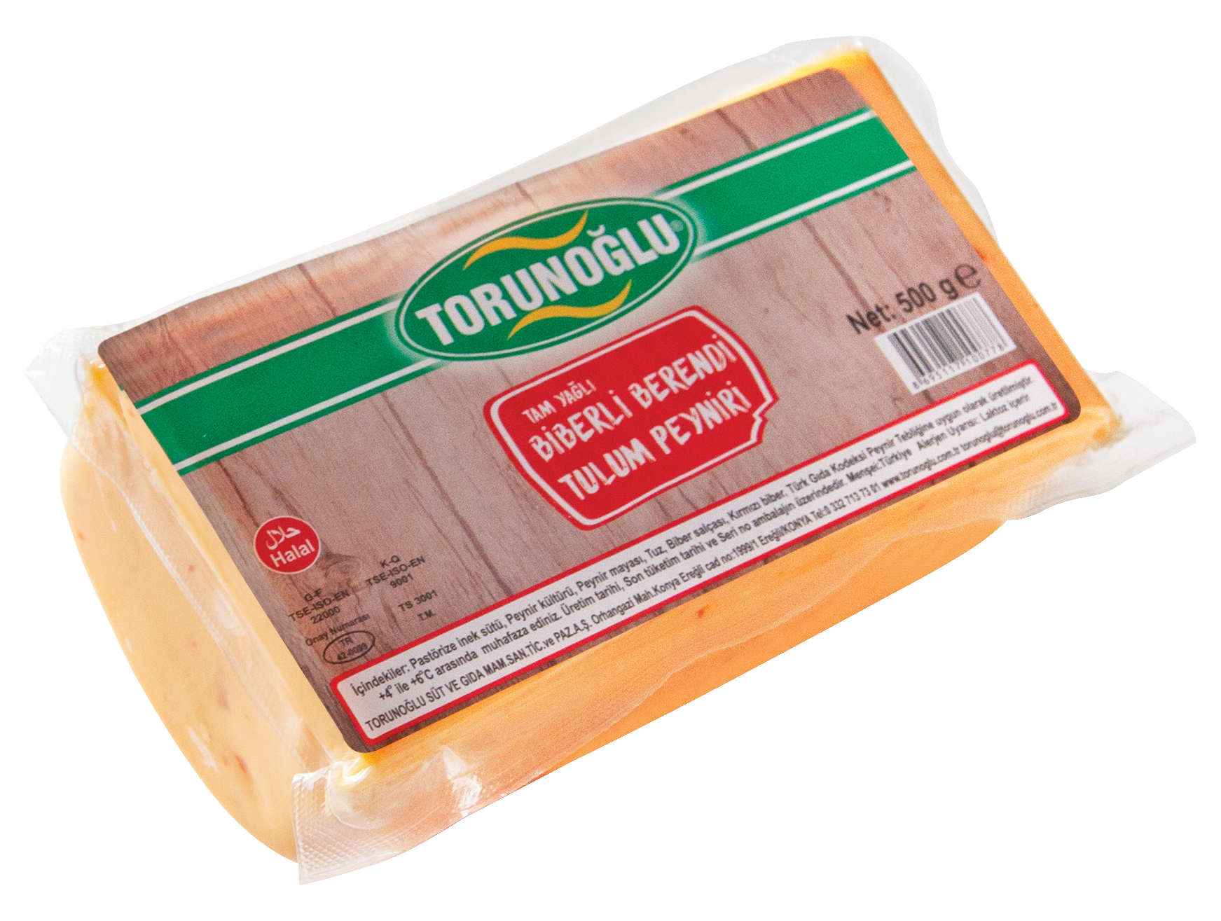 TORUNOĞLU 500 GR BERENDİ BİBERLİ PEYNİRİ