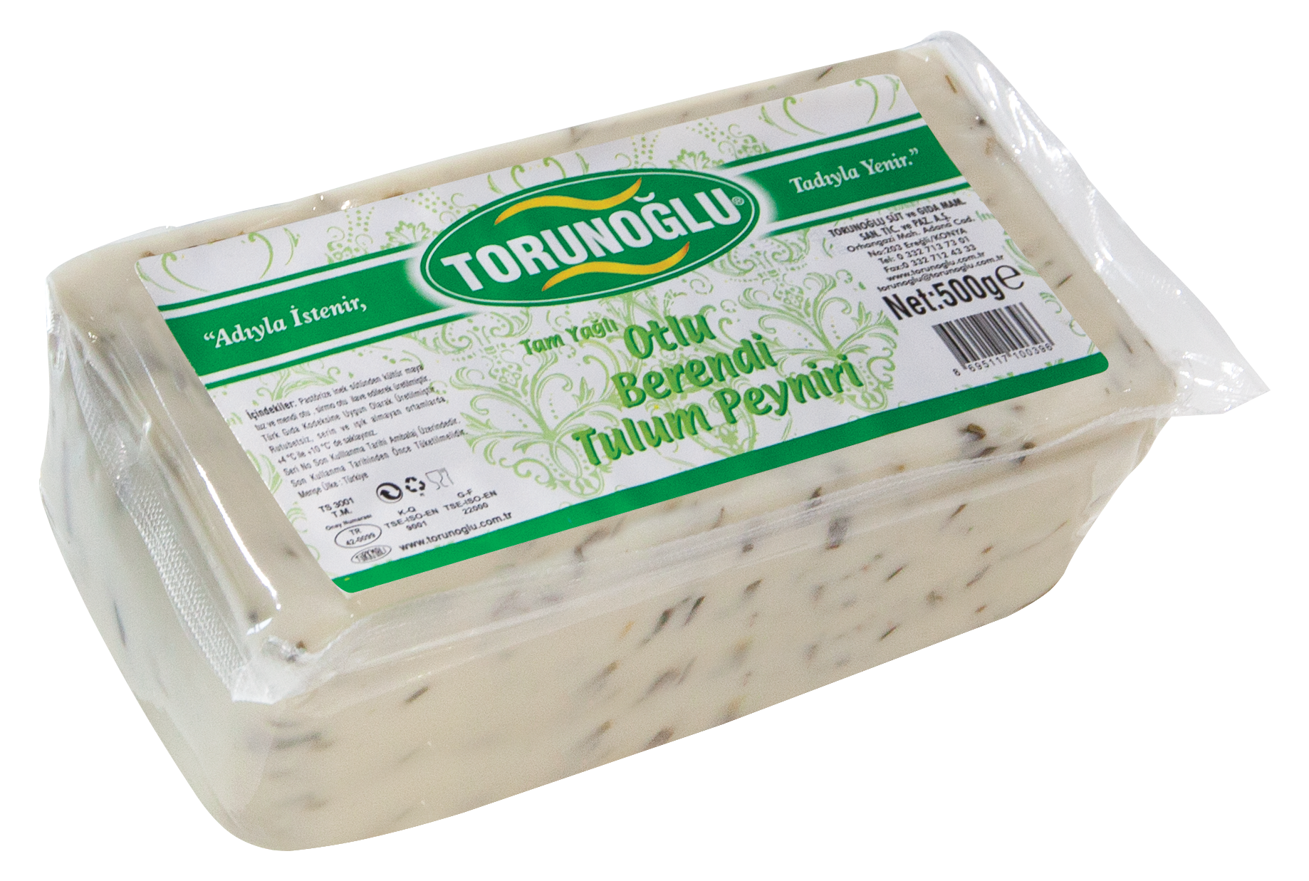 TORUNOĞLU 500 GR OTLU BERENDİ PEYNİRİ