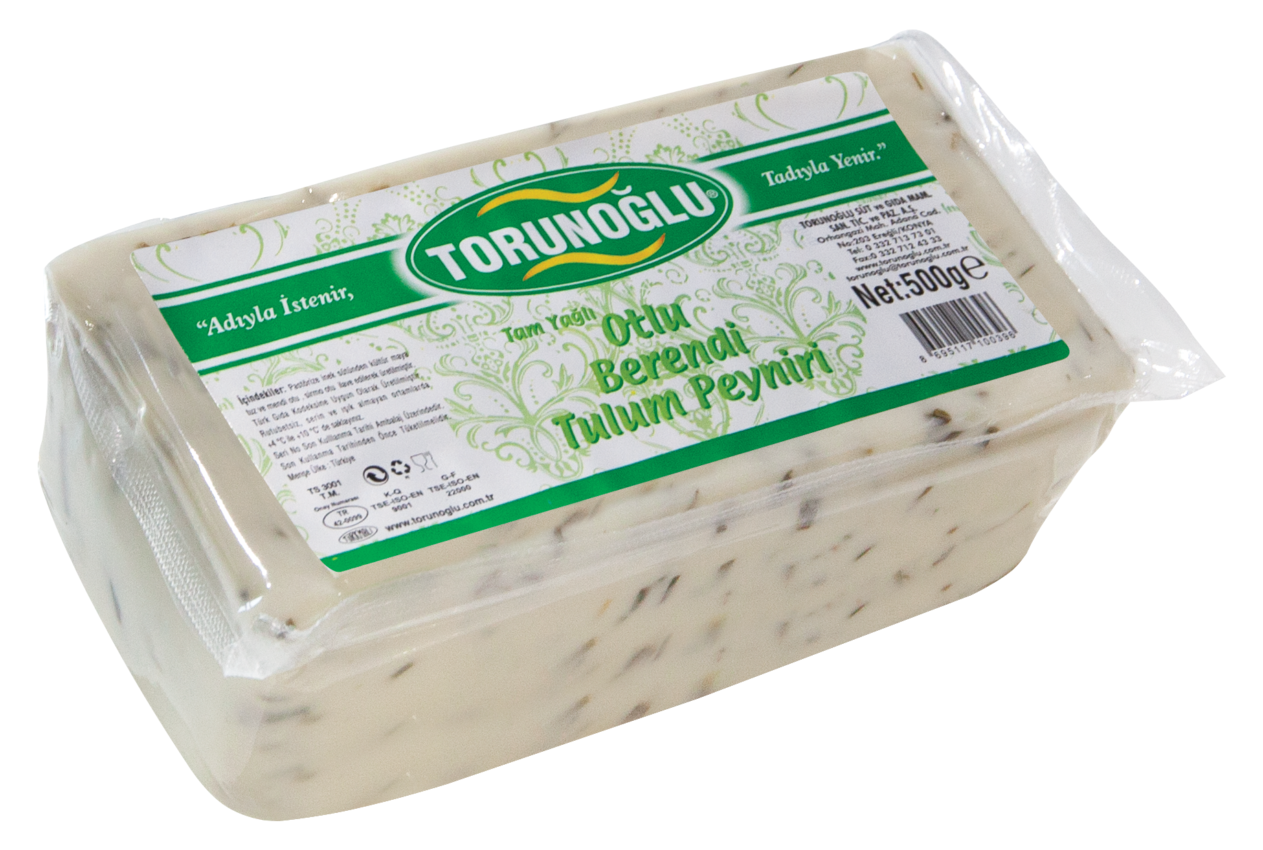 TORUNOĞLU 500 GR OTLU BERENDİ PEYNİRİ