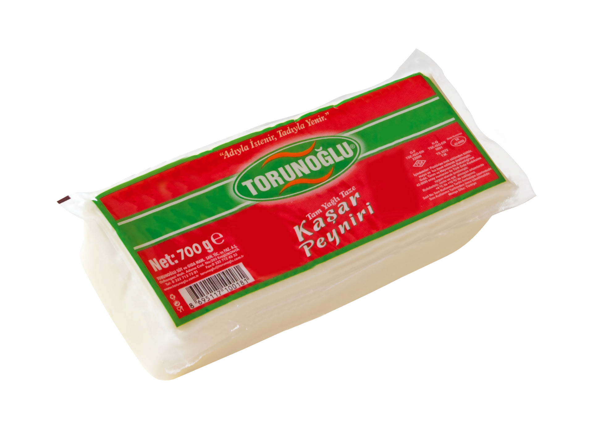 TORUNOĞLU 700 GR KAŞAR PEYNİRİ